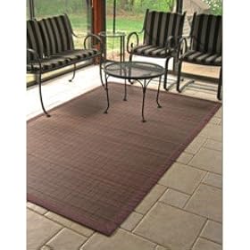 Anji Mountain Bamboo Rug Co. Villager Coffee Bamboo Rug 2' x 3' by Anji Mountain