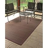 VILLAGER COFFEE Bamboo Rug