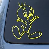 TWEETY BIRD - Vinyl Decal Sticker #A1466 | Vinyl Color: Yellow