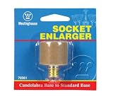 Westinghouse 70361 Candelabra Socket Adapter 75w