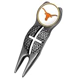 Texas Longhorns Black Nickel Crosshair Divot Tool