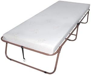 Sleep Master Holiday Elite Rollaway Folding Guest Bed, Plus Bonus Storage Bag