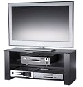 Black TV Stand for LCD and Plasma screens up to 55 inch