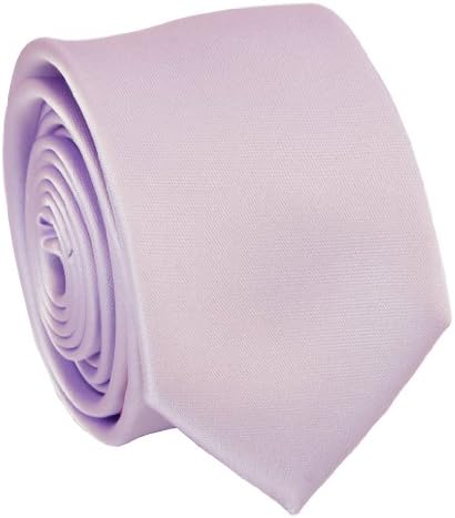 Solid Lavender Blush Slim Tie . 2.25' inch wide