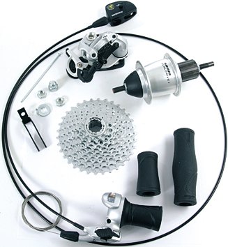 SRAM Fahrradteile Komplettset Dualdrive, 27-Gang
