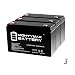 Mighty Max Battery 6V 12AH F2 Battery Replacement for Tripp Lite BCPro 600-3 Pack Brand Product