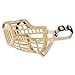 Guardian Gear Flexible Plastic Dog Basket Muzzle - Large, Beige