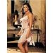  : 1st Fantasies Beautiful Floral Burnout Silk Burnout Silk Chemise