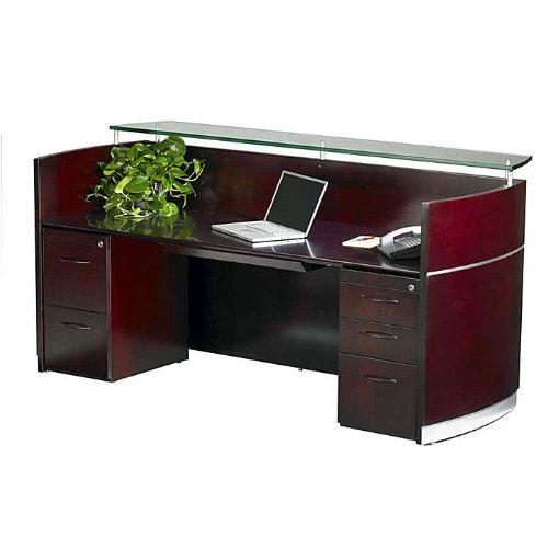 Napoli Reception Desk Golden Cherry