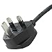 SF Cable, 6ft England/UK Power Cord