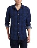 Calvin Klein Jeans Men’s Saturated Long Sleeve Plaid Shirt