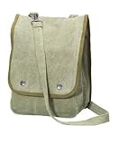 Classic Vintage Map Case Shoulder Bag - Sage