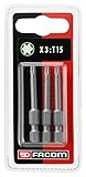 Facom トルクスドライバービット 3個入り T15mm  EX615.J3