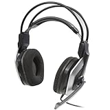 Alle 5 Bild(er) anzeigen bazoo Neto Stereo Kopfhörer USB mit Kabelfernbedienung, schwarz / silber