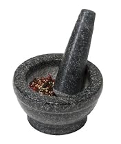 Kesper 71501 Mörser mit Schlegel Granit poliert 16 x 8 cm