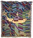 The Beatles Yellow Submarine Tapestry Throw Blanket Rug Afghan New