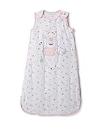Pitter Patter Baby Gifts Saco de Dormir (Blanco / Rosa)