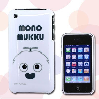 iPhone 3G/3GS専用★モノガチャピンムックキャラクタージャケット(モノムック)FTM-01B