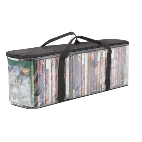 DVD Storage Case with 2 Dividers by WalterDrake Ruvuydi