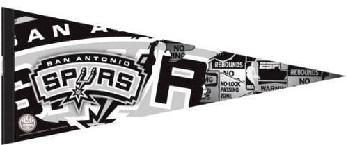 Cheap NBA on ESPN San Antonio Spurs Premium Pennant