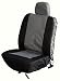 Allison 65-5623GRY Gray Trekker Universal Bucket Seat Cover with Headrest Cover - Pac...