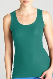 Sleeveless Ribbed Cotton Modal Vest [T81-3665-S]