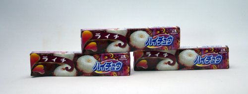 Morinaga Hi-Chu Lychee Flavor Candy (3 Packs) by Morinaga