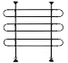 GMI PetShield 6-Bar Tubular Travel Barrier