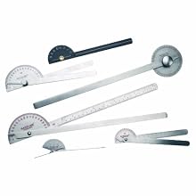 Baseline 12-1043 6 Piece Stainless Steel Goniometer Set with Case