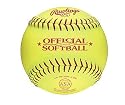 Rawlings ASA Approved Softball 12"  (optic yellow)