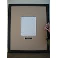 Wedding Signature Guest Book Frame Mat 11x14 A3 Brown by L.A. Gold Leaf Wholesaler