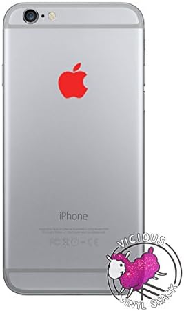 Red Color Changer for Apple iPhone 6 Plus Logo Vinyl Sticker Decal