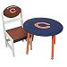 Chicago Bears NFL Childrens Wooden Table (23(Dia)x17)