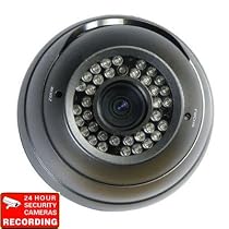 1/3" Sony CCD 540L IR CCTV Security 36 LED Color Dome Vandal Proof Camera free power supply free surveillance DeCal VD49HK 1P1