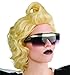 Lady Gaga Glasses,Black,One Size