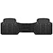 FH GROUP FH-V16404 All Weather Rubber Auto Floor Mats Liner - 3pc Set Black