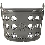 Glass Food Storage 2 Cup Graphite Lifefactory 16 oz Container