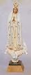 Statue - Our Lady of Fatima - 12in. - Wood Composite - Hand Painted Finish - Glass Eyes - MADE IN PORTUGAL