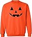 Joe's USA Jack O' Lantern Pumpkin Halloween Costume T-Shirt for Men Women