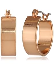 Kenneth Cole New York "Springtime Rose" Small Hoop Earrings