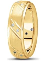 0.18 Ct. Custom Made Diamond Wedding Band F VS1 14k, 18k or Pt. FWB040413.251