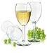 Libbey 12-Ounce Preston White Wine Glass, Clear, 4-Piece