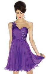 Crystal Crystals Lace Beaded Applique Chiffon/Taffeta/Tulle Short Evening Dress/Quinceanera Dress/Party Dress 