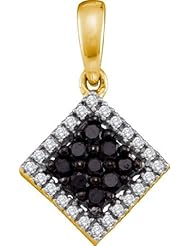 14KT Yellow Gold 0.29 CTW Diamond Fashion Pendant