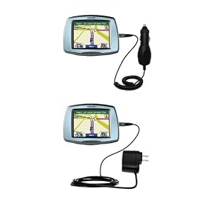 Essential Kit for the Garmin StreetPilot C530 - includes Car and Wall Charger with Rapid... by Gomadic for the Garmin StreetPilot C530
