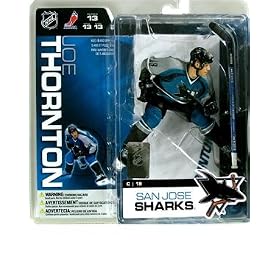 McFarlane Toys 6" NHL Series 13 - Joe Thornton Blue Jersey