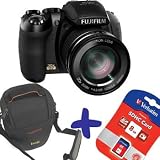 eHome Bundle: Fuji HS10 Digital Camera +8GB +Soft Case (Fujifilm Finepix HS10, 10MP CMOS, 30xOptical Zoon, 3 LCD, full HD Video)