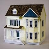 Half Scale Front-Opening Victorian Shell Dollhouse Kit