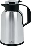 Trudeau Diplomat Carafe, Stainless Steel