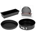Backformen Set 3-tlg. - Springform - Backform - Kastenform - Antihaftbeschichtung - Backform f�r Kuchen - Kuchenform